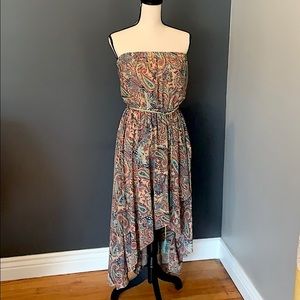 Strapless dress in Size L